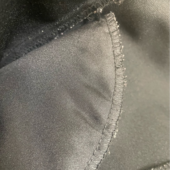 Vintage Women’s Alia Classic Black Button-Up Shirt - Size 8 - Picture 6 of 7